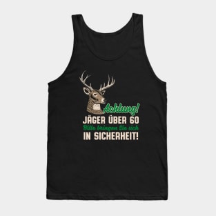 Jäger über 60 lustige Sprüche Hirsch Jagd Humor Tank Top